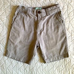 CLASS/CLUB Boys Light Gray Shorts, Modern Fit, 10Y.